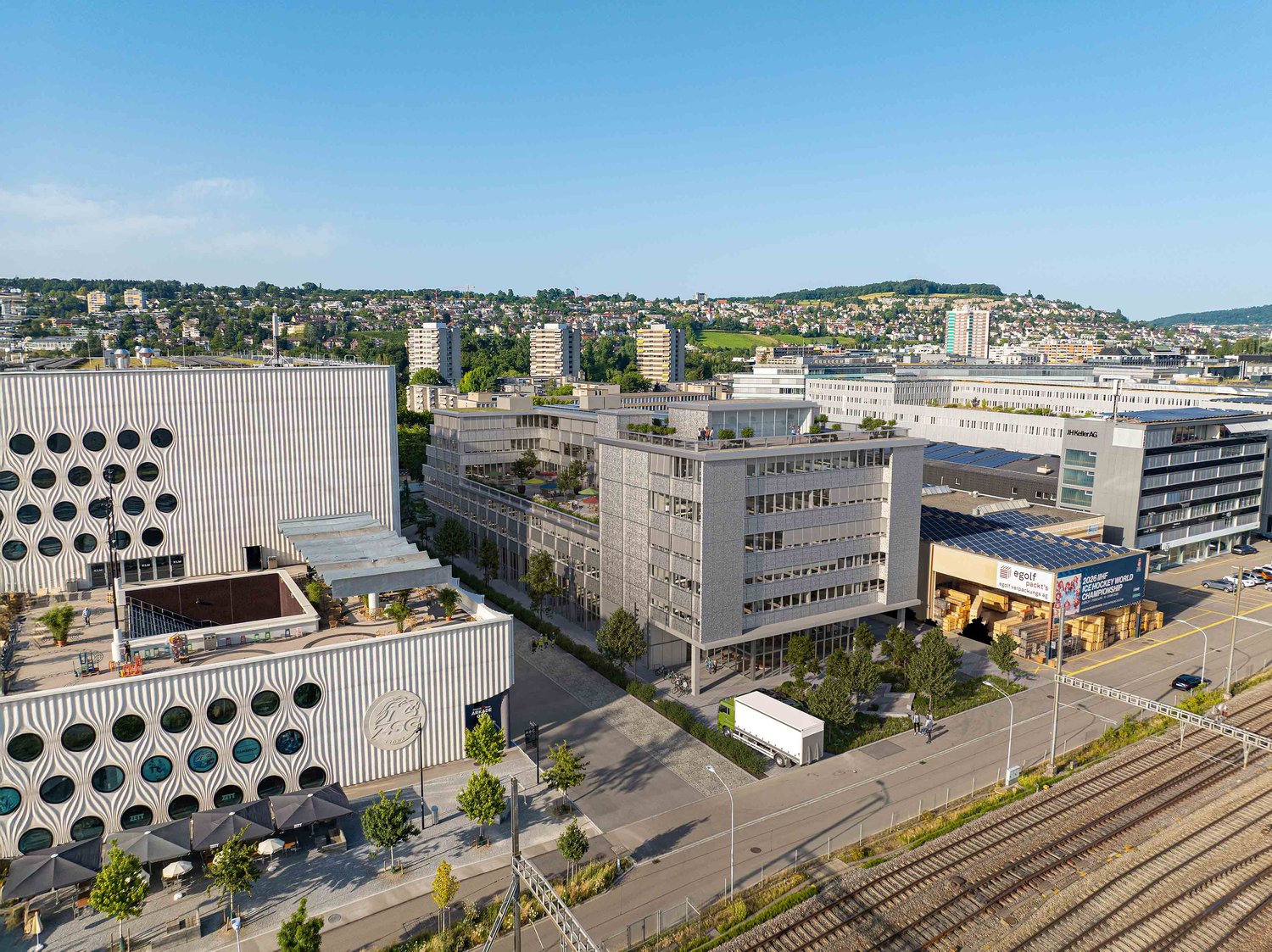 12500m² industrial object