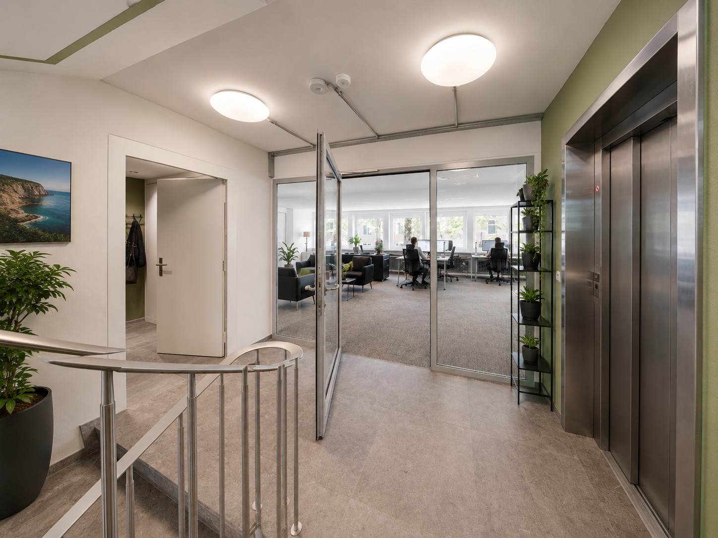 1078m² de bureaux