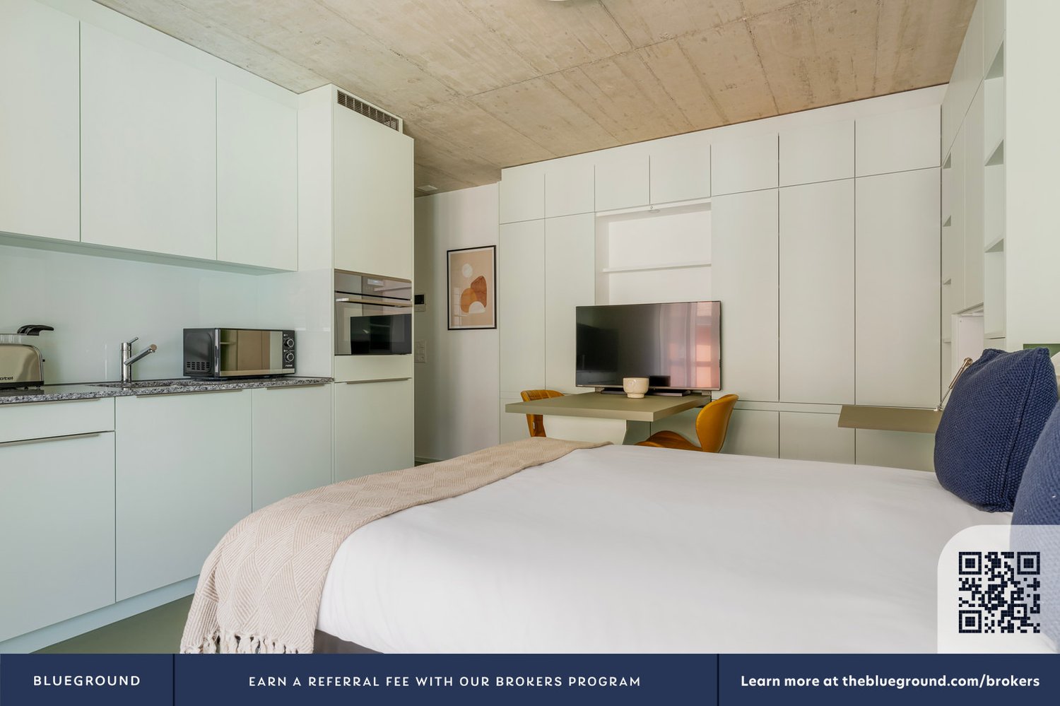 1 ½ rooms furnished flat