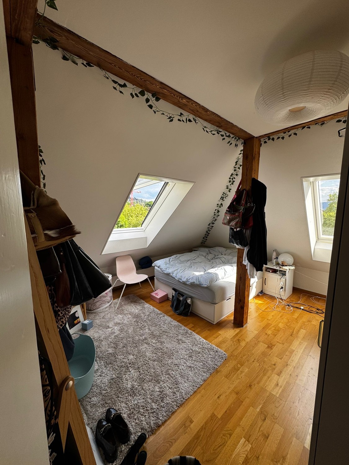 Chambre dans un appartement partagé